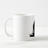 Elefant Silhouette Kaffeetasse (Links)