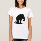 Elefant Silhouette T-Shirt (Vorderseite)