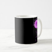 Elefant Sonnenblume Glaube Hoffnung Kampf Liebe Üb Kaffeetasse (VorderseiteRechts)