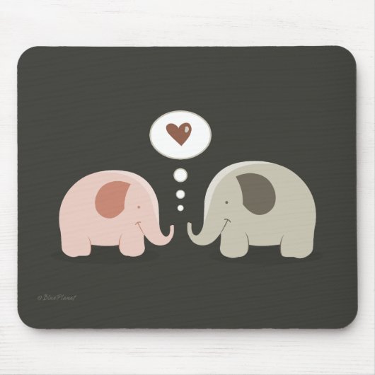Elefant-Soul verbindet mousepad (Vorne)
