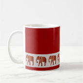 Elefant-Spaß Kaffeetasse (Links)