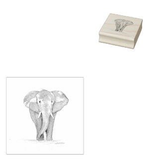 Elefant-Stempel Gummistempel
