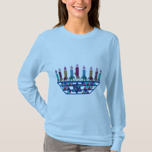 Elefant-Stern Menorah Shirts
