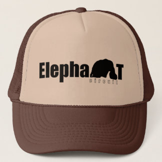 Elefant-Stromkreis-Fernlastfahrer Truckerkappe