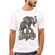 Elefant Swagger Vintage Boho verzierte Tiere