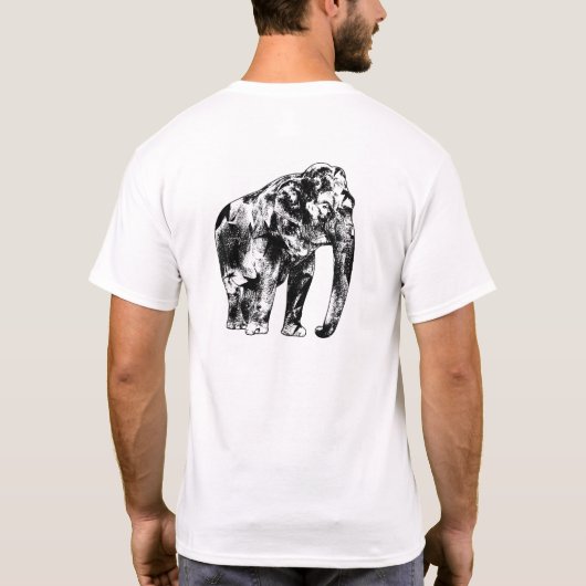 Elefant T-Shirt (Rückseite)
