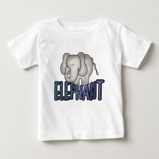 Elefant-T-Shirts und Geschenke Baby T-shirt (Vorderseite)