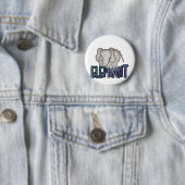 Elefant-T-Shirts und Geschenke Button (Beispiel)