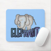 Elefant-T-Shirts und Geschenke Mousepad (Mit Mouse)
