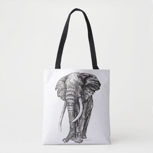 Elefant Tasche (Vorderseite)