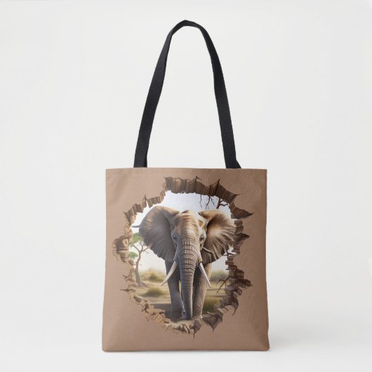 Elefant Tasche (Vorderseite)