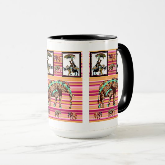 Elefant Tasse (VorderseiteRechts)