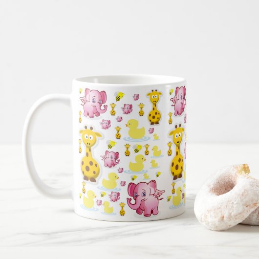 Elefant Tasse (Mit Donut)