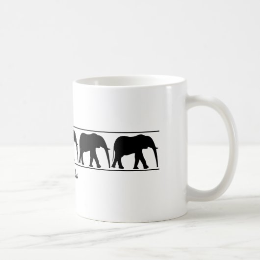 Elefant - Tasse (Rechts)