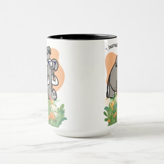 Elefant Tasse (Zentrum)