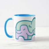 Elefant-Tasse der beststen Mama der Welt Tasse (Links)