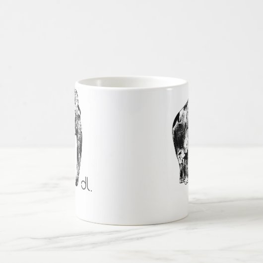Elefant-Tasse Kaffeetasse (Mittel)