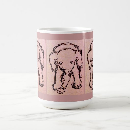 Elefant-Tasse Kaffeetasse (Mittel)