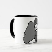 Elefant-Tasse Kaffeetasse (Vorderseite Links)