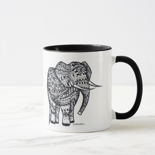 Elefant-Tasse Tasse (Rechts)