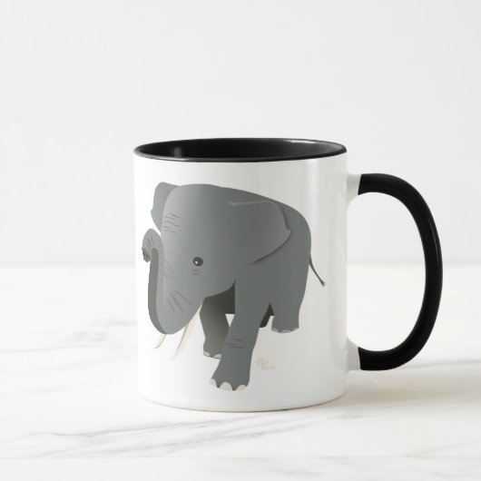 Elefant-Tasse Tasse (Rechts)