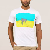Elefant Terrys Davis TempleOS T-Shirt (Vorderseite)