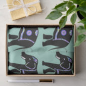 Elefant Tier Abstrakt Dekorative Muster Seidenpapier (Geschenk)