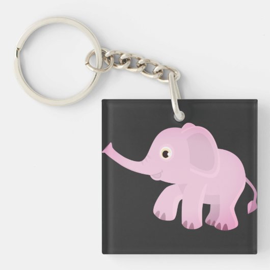 Elefant, Tier, Natur Schlüsselanhänger (Vorderseite)