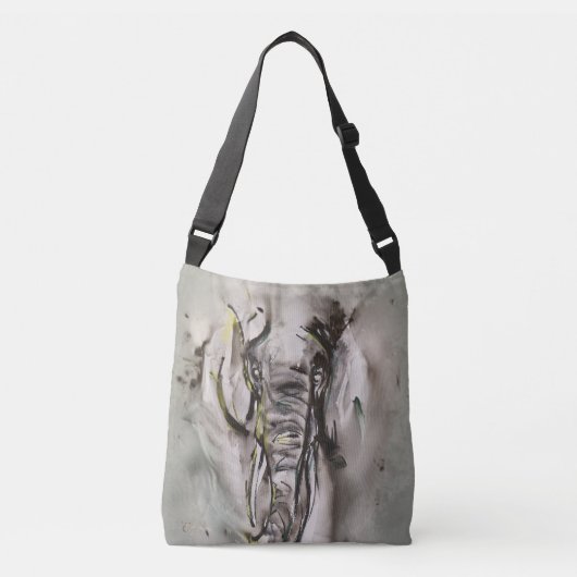 Elefant Tragetaschen Mit Langen Trägern (Vorderseite)