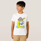 Elefant über Wolken T-Shirt (Vorne ganz)