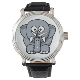 Elefant-Uhr Armbanduhr