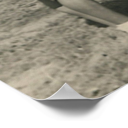 Elefant und 2 Mädchenzirkus Poster (Ecke)