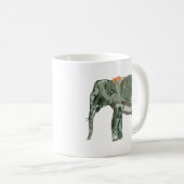 Elefant und Affe Kaffeetasse (VorderseiteRechts)