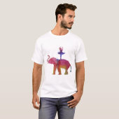 Elefant und Ballerina T-Shirt (Vorne ganz)