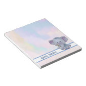 Elefant und Maus Notizblock (angewinkelt)