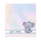 Elefant und Maus Notizblock (Vorderseite)