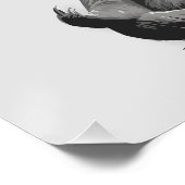Elefant und meditierende Sloth Harmonie Poster (Ecke)