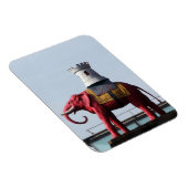 Elefant und Schloss Magnet (Rechte Seite)