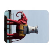 Elefant und Schloss Magnet (Horizontal)