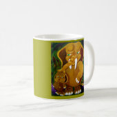 Elefant und Sohn Kaffeetasse (VorderseiteRechts)