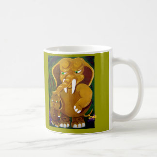 Elefant und Sohn Kaffeetasse