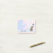 Elefant und Vogel Klebezettel Post-it Klebezettel (Auf Schreibtisch)