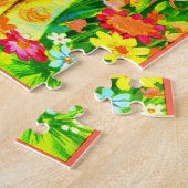 Elefant und Vogel Puzzle (Seite)