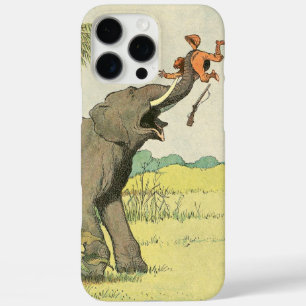 Elefant und Wilderer im Dschungel iPhone 16 Pro Max Hülle