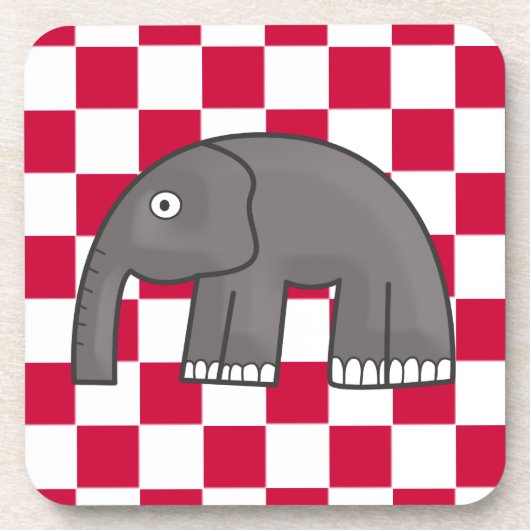 Elefant Untersetzer (Vorderseite)