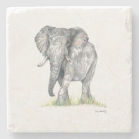 Elefant-Untersetzer