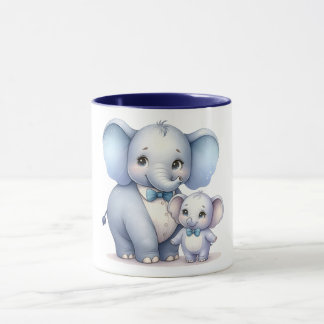 Elefant Vater & Sohn Tasse
