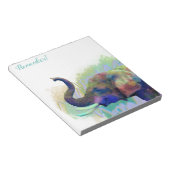 Elefant vergisst nie "Remeber" Notizblock (angewinkelt)