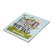 Elefant Versteckt Fliese (Seite)