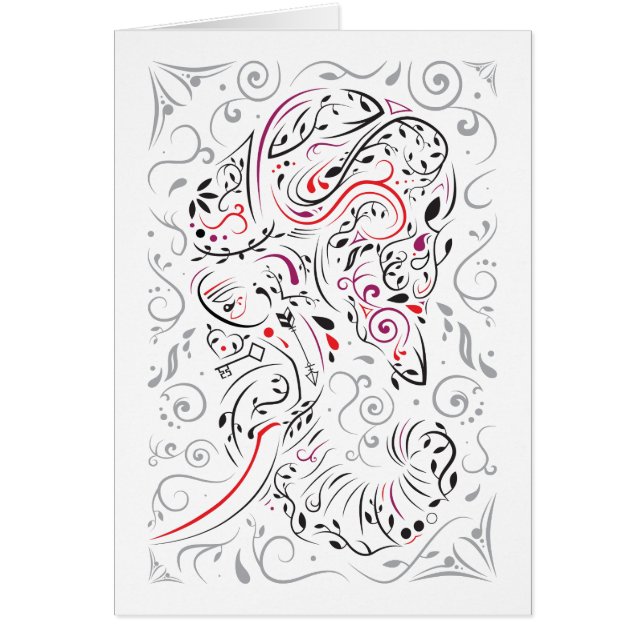 Elefant verziert (Vorne)